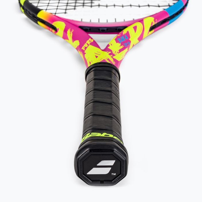 Dětská tenisová raketa Babolat Pure Aero Rafa 2gen žluto-růžová 140469 3