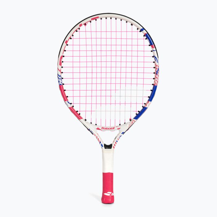 Dětská tenisová raketa Babolat B Fly 17 bílo-růžová 140483