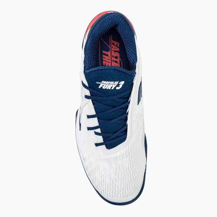 Pánské tenisové boty  Babolat Propulse Fury 3 Clay white/estate blue 5