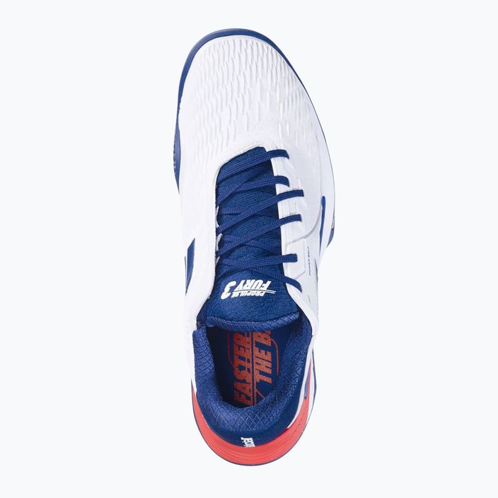 Pánské tenisové boty  Babolat Propulse Fury 3 Clay white/estate blue 11