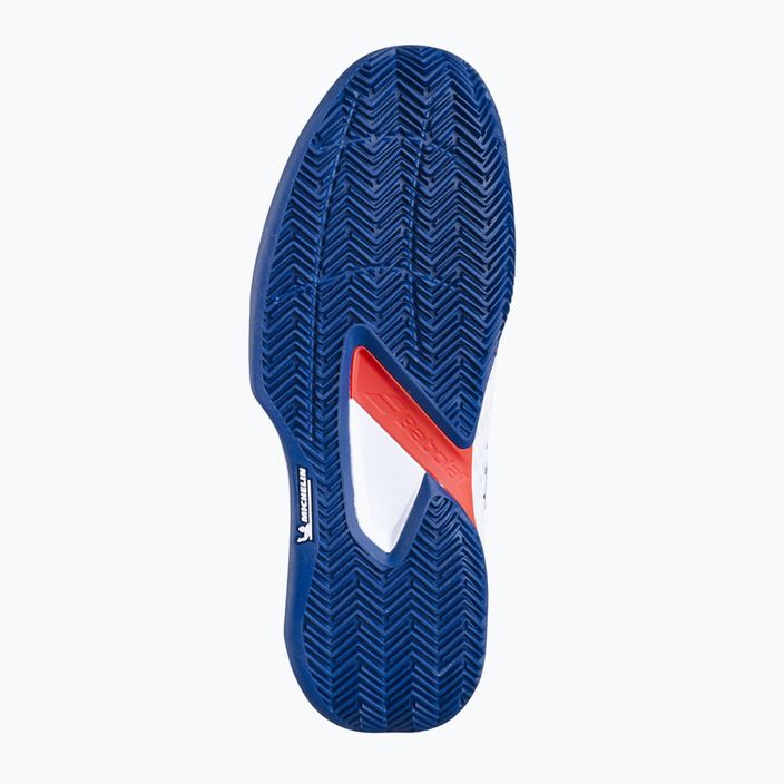 Pánské tenisové boty  Babolat Propulse Fury 3 Clay white/estate blue 12