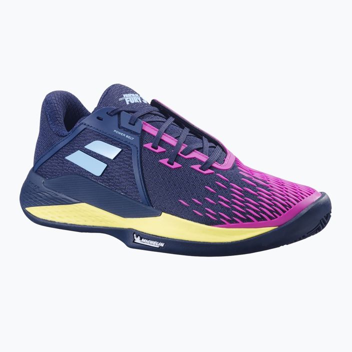 Pánské tenisové boty  Babolat Propulse Fury 3 Clay dark blue/pink aero 8