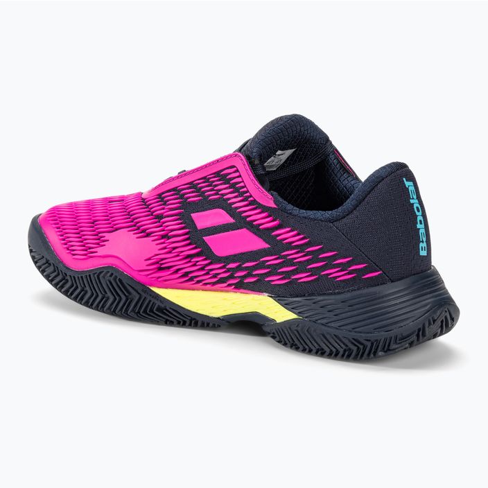 Pánské tenisové boty  Babolat Propulse Fury 3 Clay dark blue/pink aero 3
