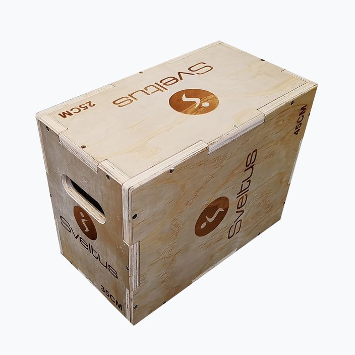 Dřevený malý plyometrický box Sveltus Wood Plyobox Small 4602 2