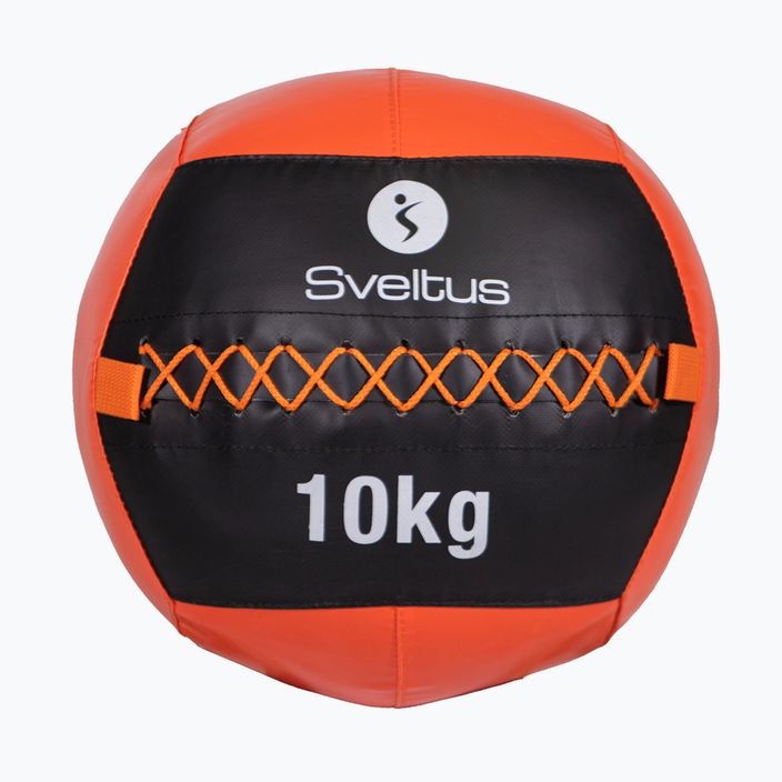 Sveltus Wall Ball 10 kg černá/červená