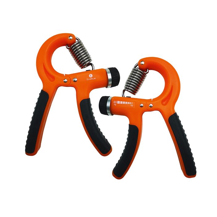 Posilovače s nastavitelným odporem Sveltus Adjustable Hand Trainer oranžové 5301 2