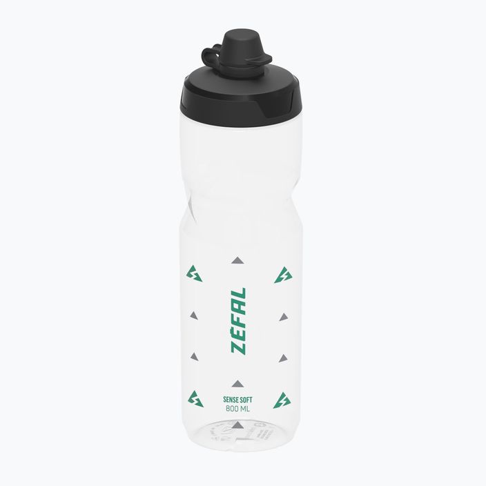 Cyklistická láhev Zefal Sense Soft 80 No-Mud 800 ml translucent