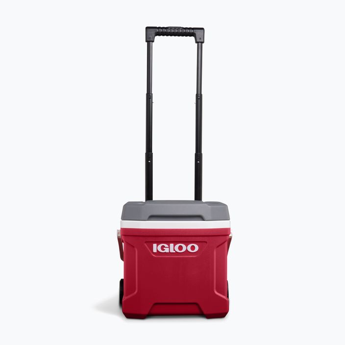 Turistická chladnička Igloo Latitude 16 Qt Roller 15 l industrial red/ meteorite 9