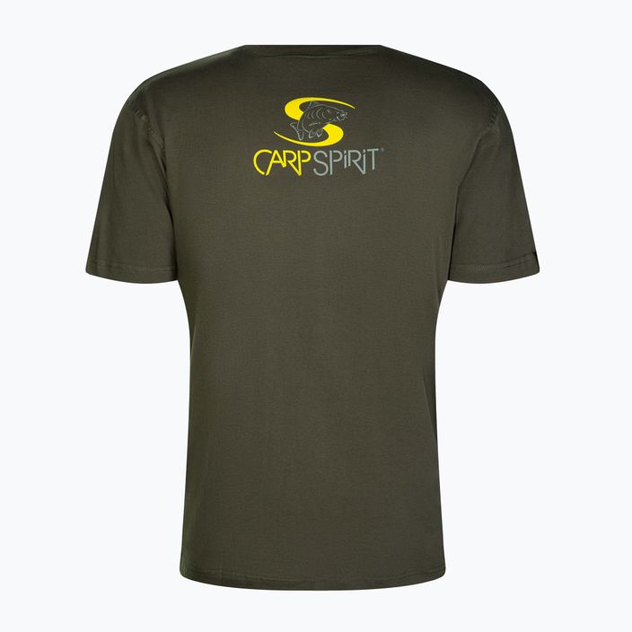 Rybářské tričko Carp Spirit Tshirt CS green ACS680072 2