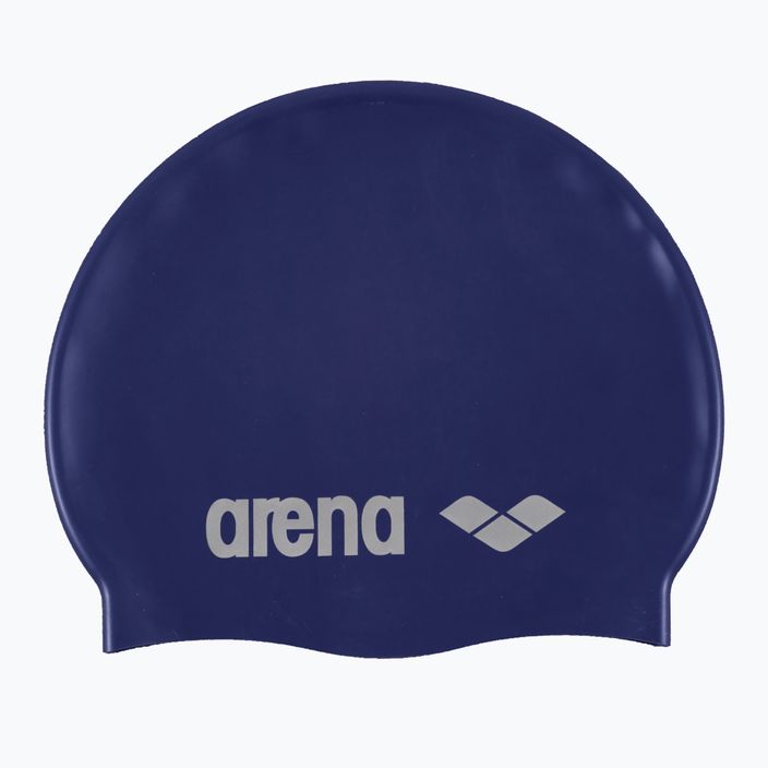 Arena Classic Silikonová plavecká čepice tmavě modrá 91662 2
