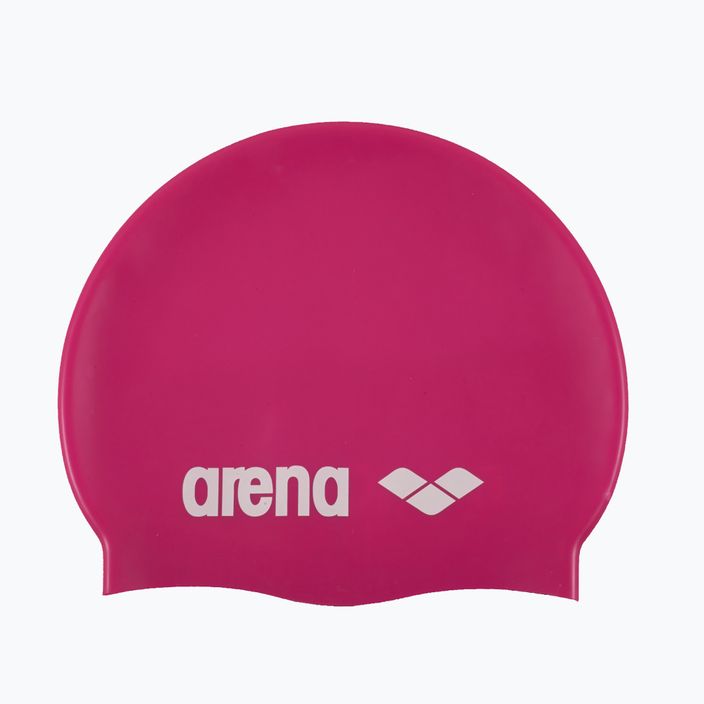 ARENA Classic Silikonová dětská plavecká čepice růžová 91662/91 2