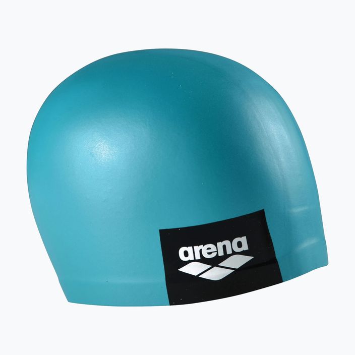 Arena Logo Tvarovaná zelená plavecká čepice 001912/210 3