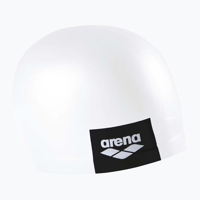 Arena Logo Tvarovaná bílá plavecká čepice 001912/200 2