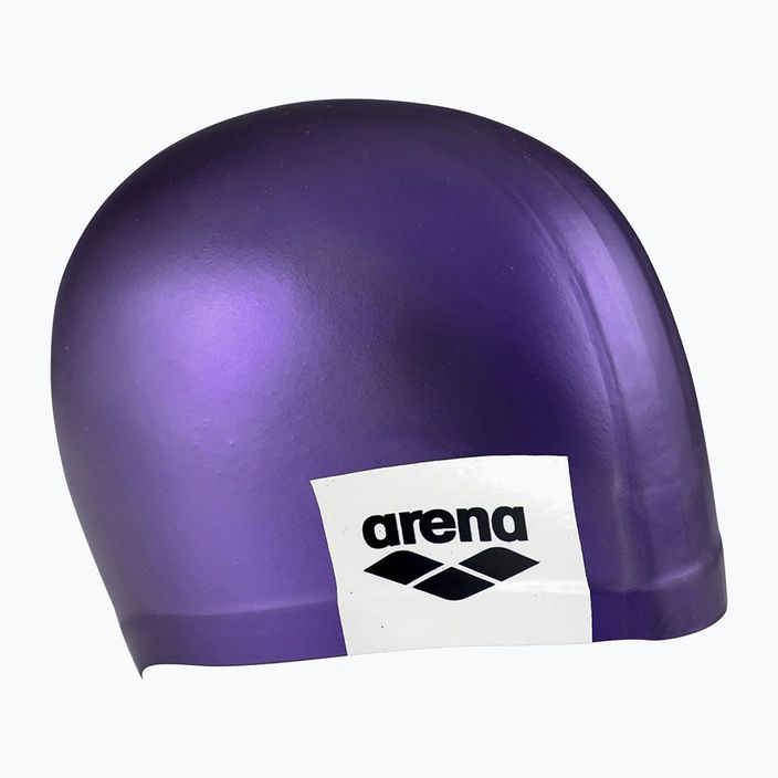 Arena Logo Tvarovaná fialová plavecká čepice 001912/203 3