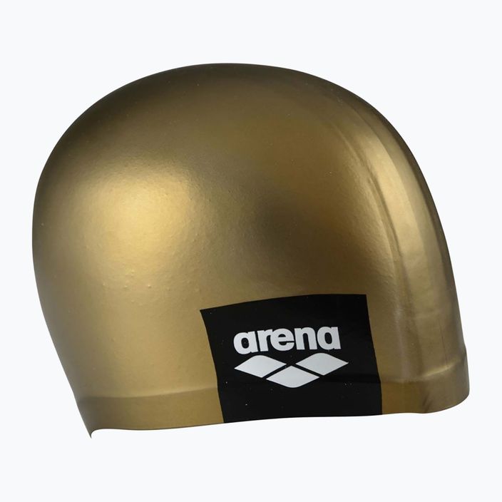Arena Logo Tvarovaná zlatá plavecká čepice 001912/205 2