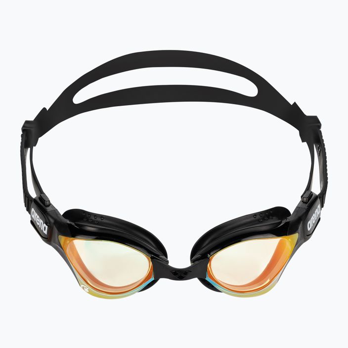 Plavecké brýle Arena Cobra Tri Swipe Mirror yellow copper/black 002508/355 2