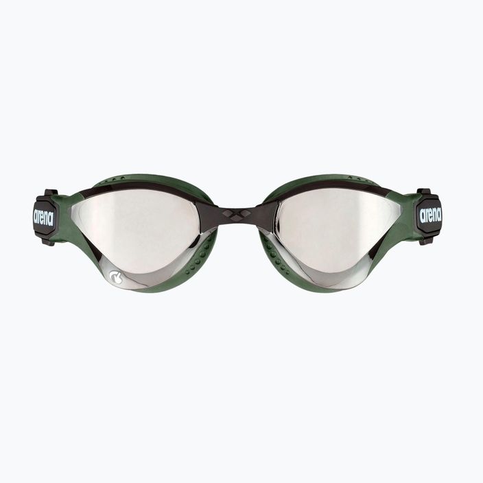 Plavecké brýle Arena Cobra Tri Swipe Mirror silver/army 002508/560 7