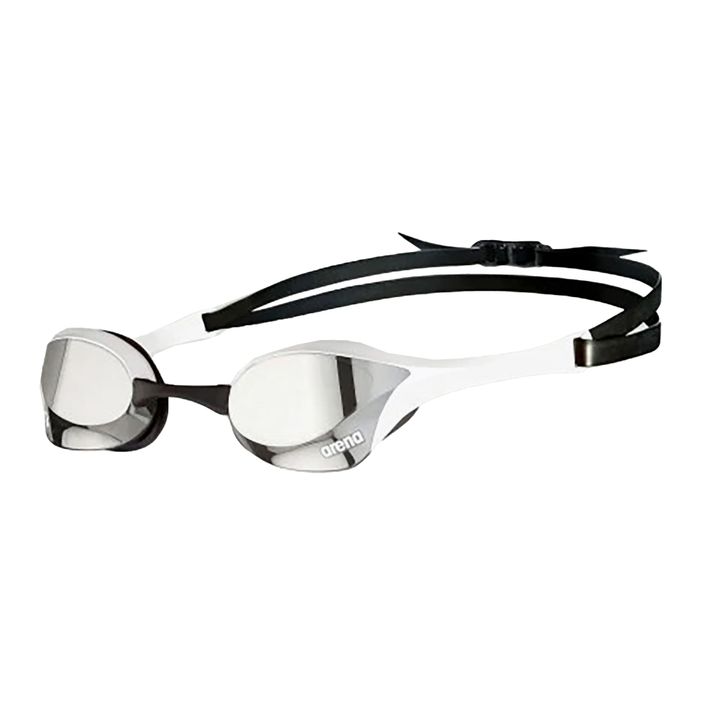 Plavecké brýle Arena Cobra Ultra Swipe Mrirror silver/white 2