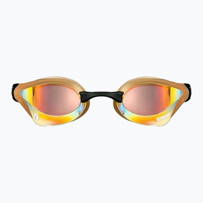Plavecké brýle Arena  Cobra Core Swipe Mirror yellow copper/gold 2