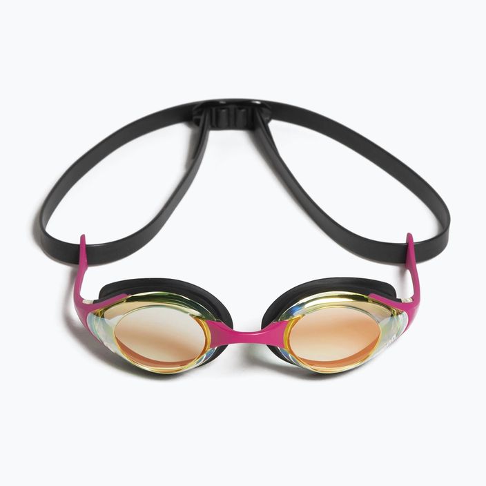 Arena plavecké brýle Cobra Swipe Mirror yellow copper/pink 004196/390 8