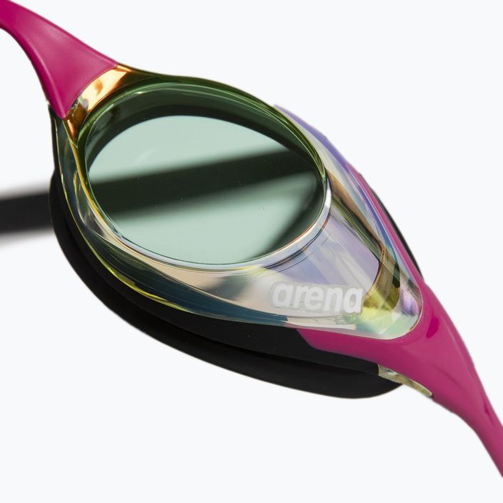 Arena plavecké brýle Cobra Swipe Mirror yellow copper/pink 004196/390 12