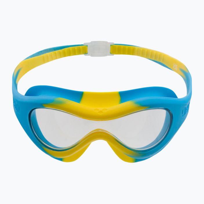 Dětská plavecká maska ARENA Spider Mask modro-žlutá 004287 2