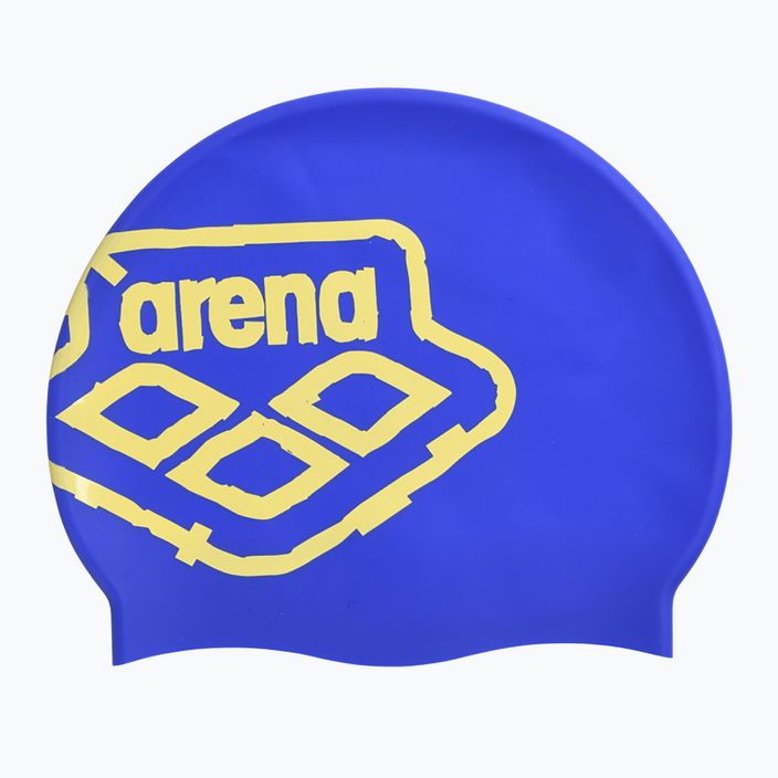 Arena Icons Team Stripe modrá plavecká čepice 001463 3