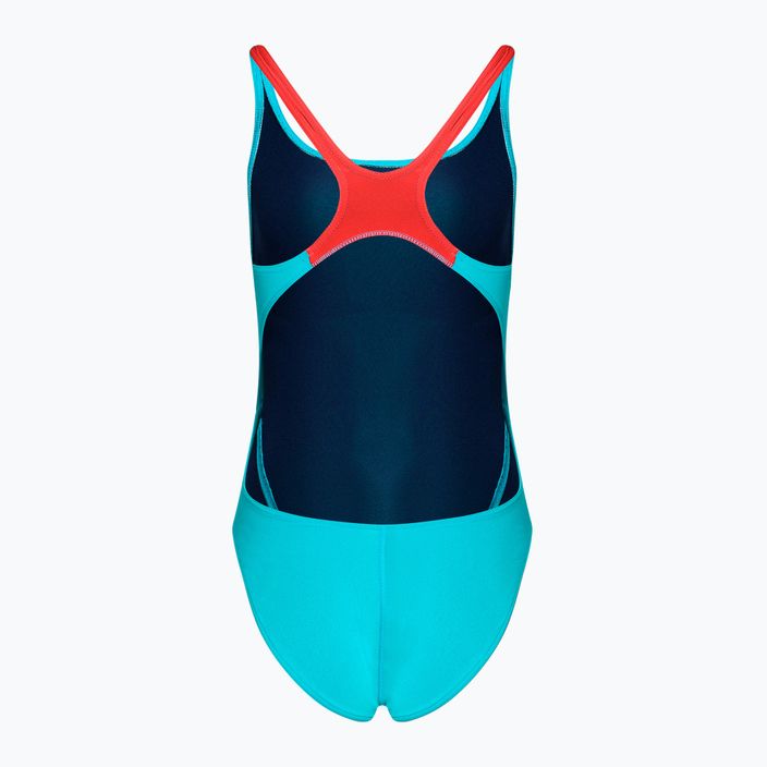 Jednodílné dámské plavky arena Team Swim Tech Solid modré 004763/840 2