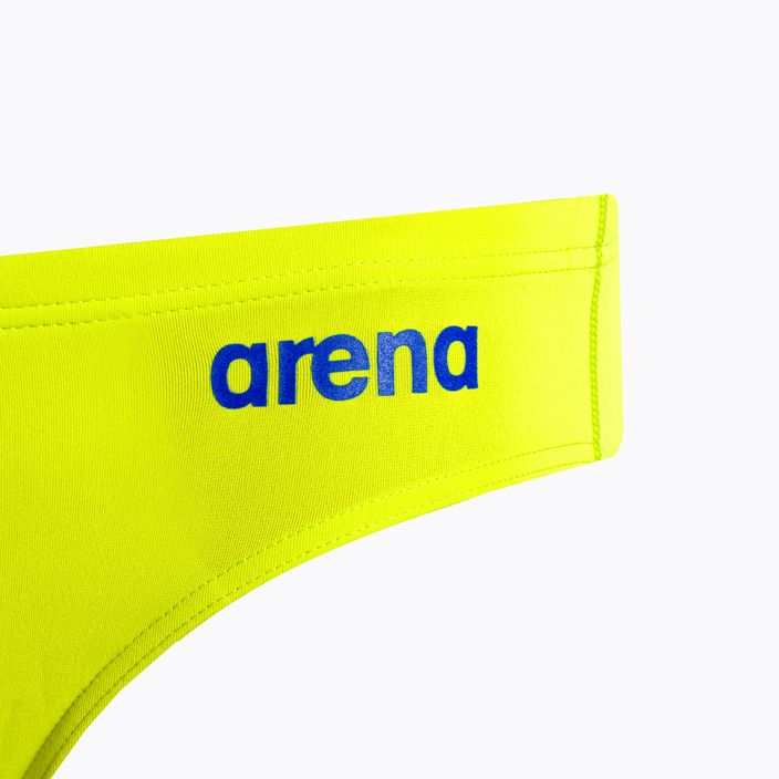 Pánské plavky arena Team Swim Briefs Solid žluto-modré 004773/680 3