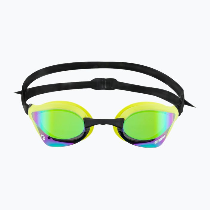 Plavecké brýle Arena Cobra Core Swipe Mirror smaragd/cyber lime 2