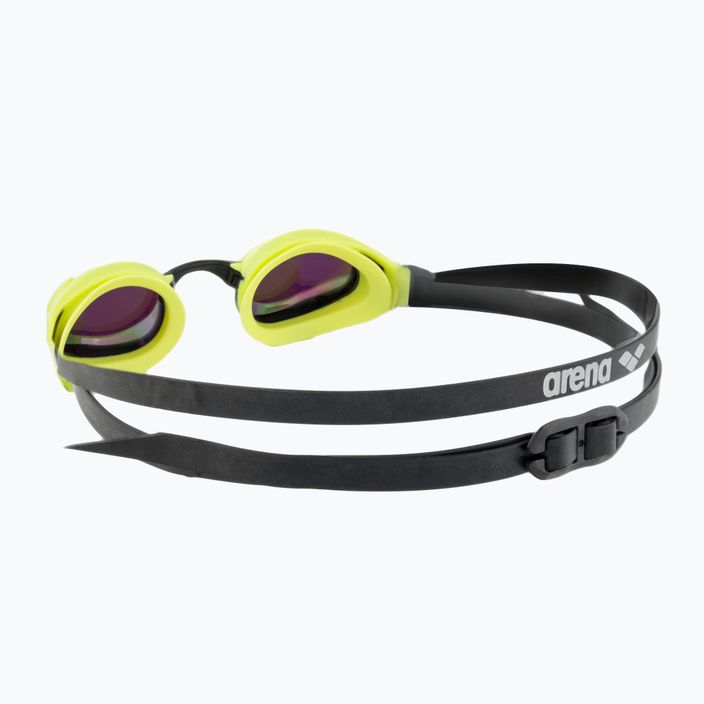Plavecké brýle Arena Cobra Core Swipe Mirror smaragd/cyber lime 4