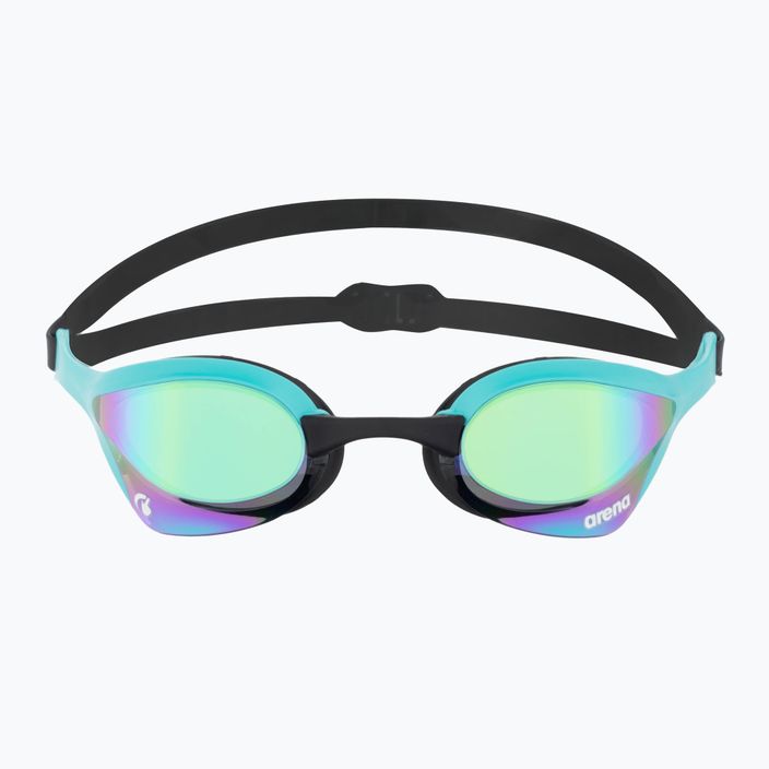 Plavecké brýle Arena Cobra Ultra Swipe Mirror smaragdové/páví 2