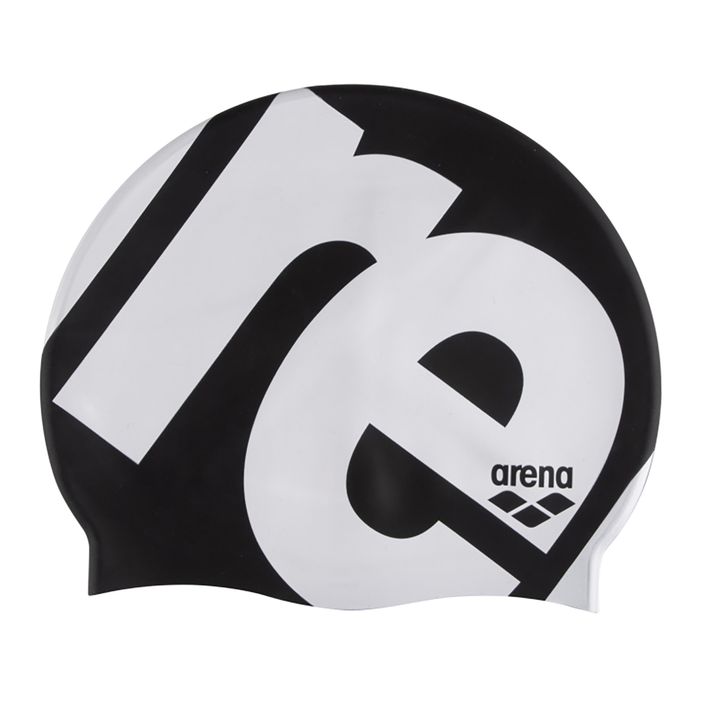 Arena Icons Týmová plavecká čepice s makro nápisem Stripe 2