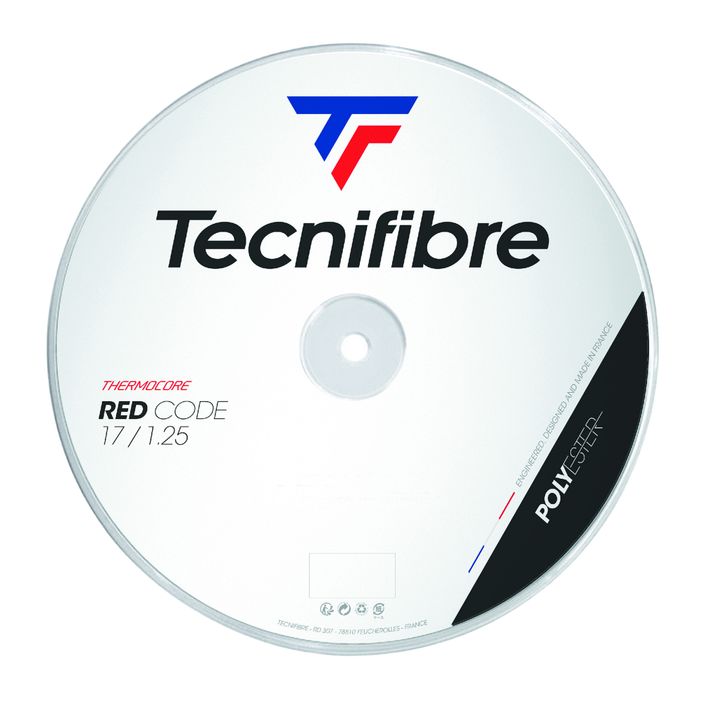 Teniskvá struna Tecnifibre Red Code Reel 200m red 2