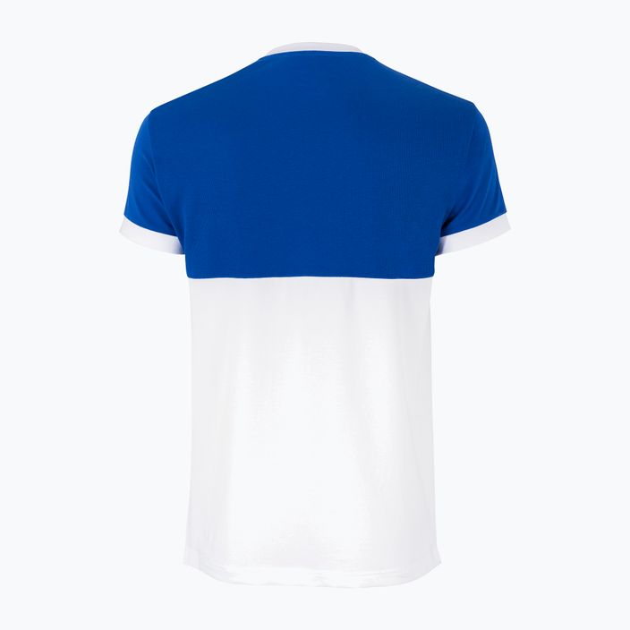 Pánské tenisové tričko Tecnifibre F1 Stretch modro-bílé 22F1ST 2