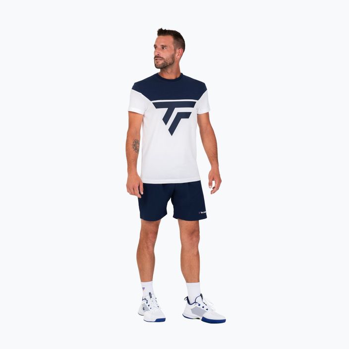 Pánské tenisové tričko Tecnifibre Training white 22TRAITEE 3