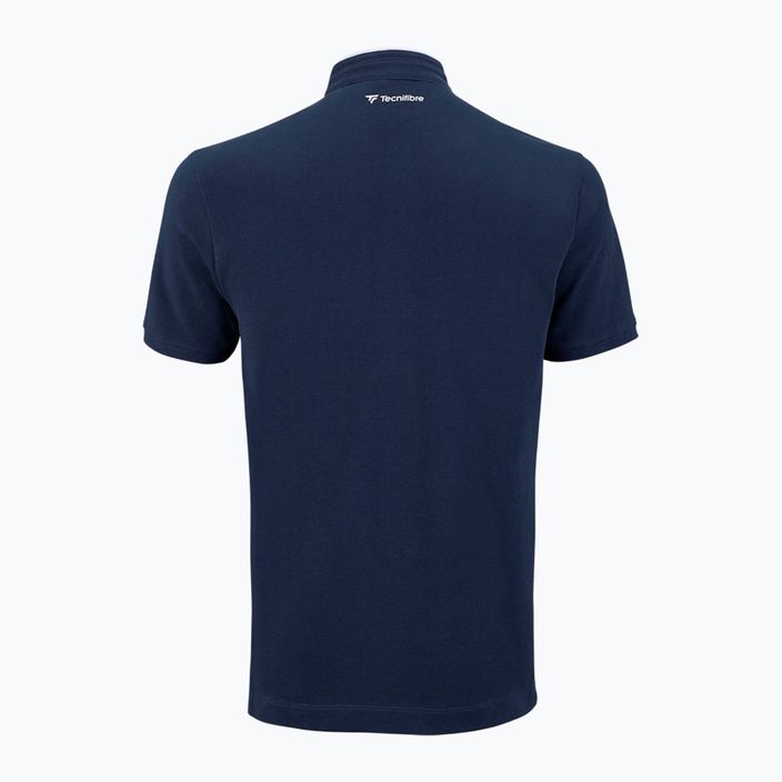 Pánské tenisové tričko Tecnifibre Polo Pique navy blue 25POPIQ224 3