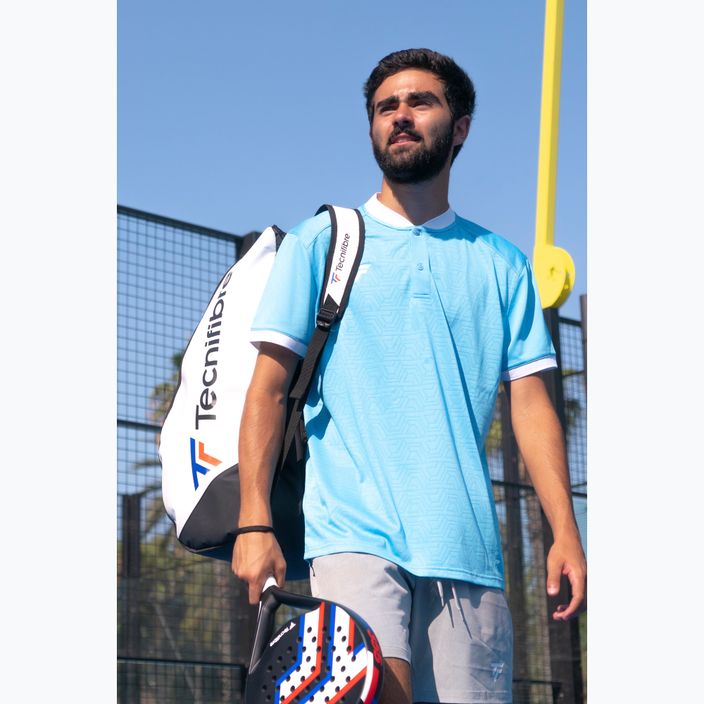 Pánské tenisové tričko Tecnifibre Team Mesh azur 6