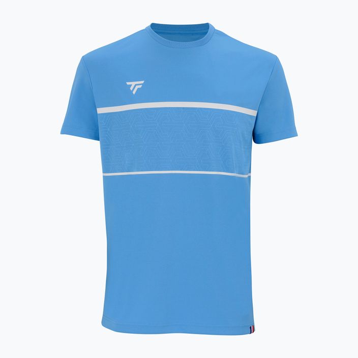 Dětské tenisové tričko Tecnifibre Team Tech Tee modré 22TETEAZ3D