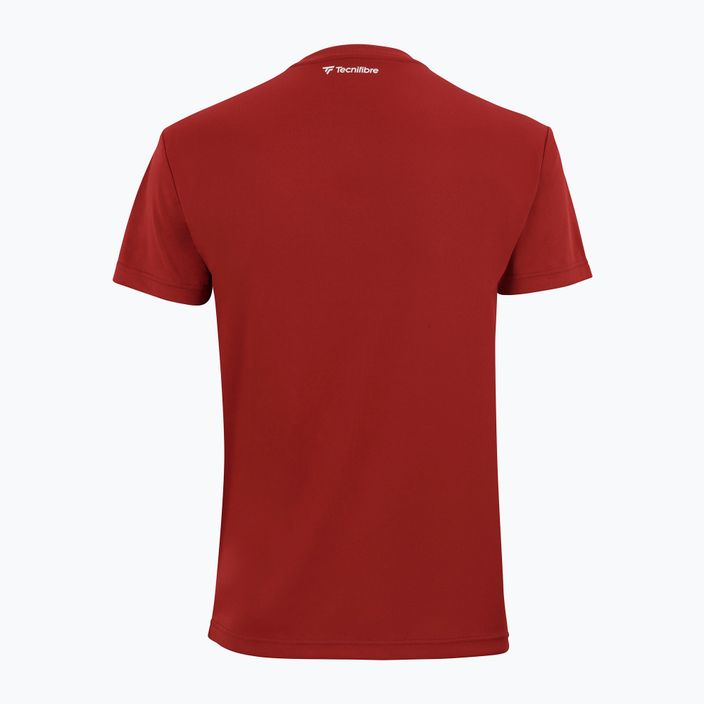 Pánské tenisové tričko Tecnifibre Team Tech Tee červené 22TETECR33 3