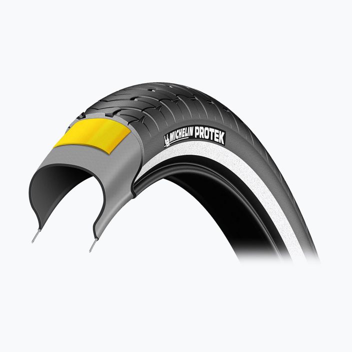 Michelin Protek Br Wire Access Line cyklistický plášť 700x38C drát černý 00082249 4