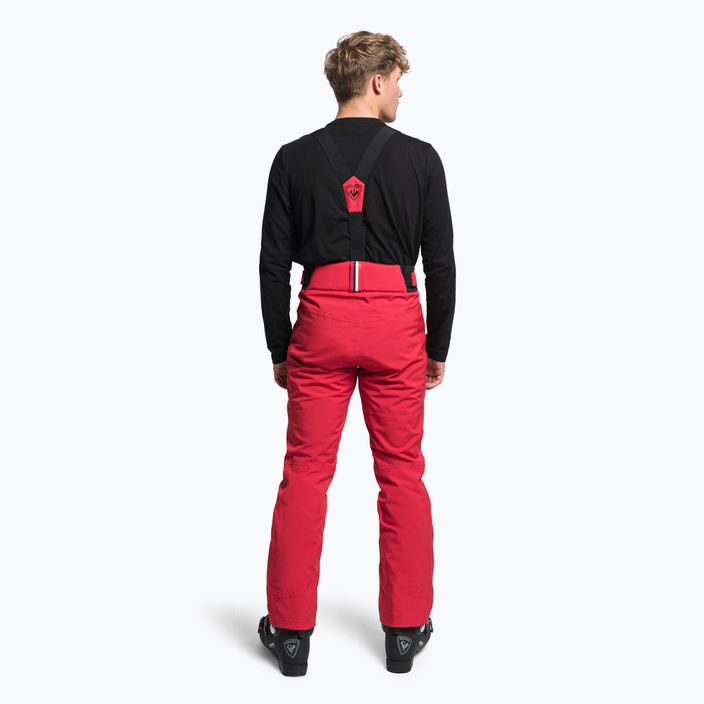 Pánské lyžařské kalhoty Rossignol Classique red 3