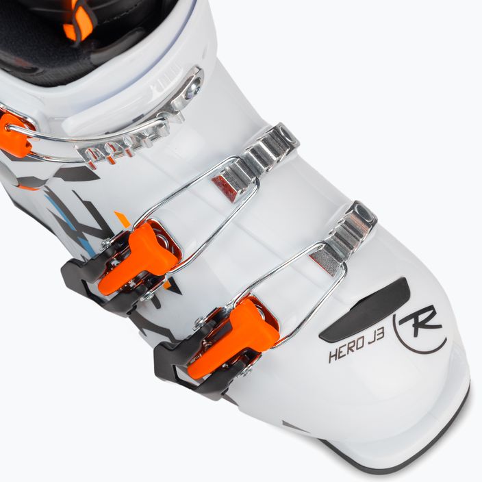 Dětské lyžařské boty Rossignol Hero J3 white 6