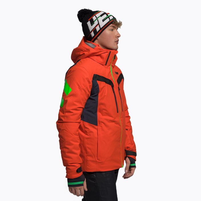 Pánská lyžařská bunda Rossignol Hero Aile Jkt neon red 3