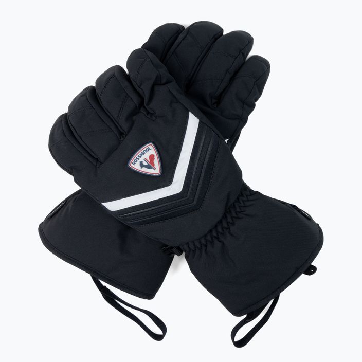 Pánské lyžařské rukavice Rossignol Legend Impr black/white 4