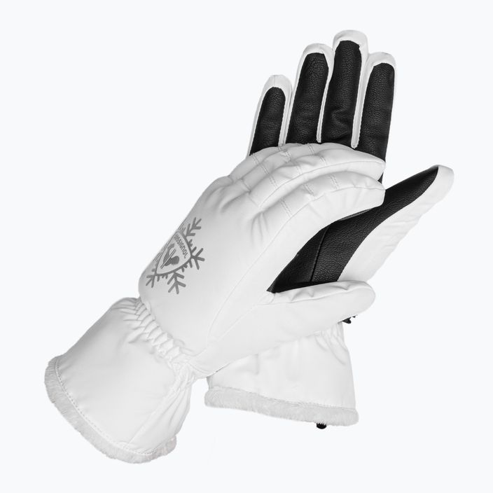 Dámské lyžařské rukavice Rossignol Perfy G white