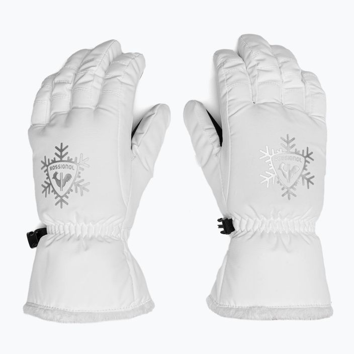 Dámské lyžařské rukavice Rossignol Perfy G white 3