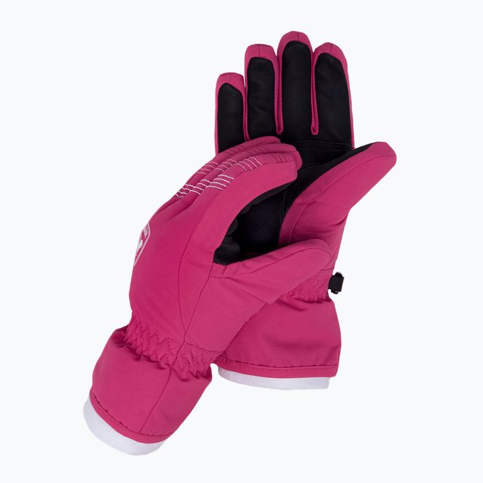 Dětské lyžařské rukavice Rossignol Jr Popy Impr G pink fushia