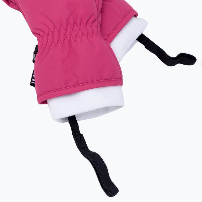 Dětské lyžařské rukavice Rossignol Jr Popy Impr G pink fushia 5