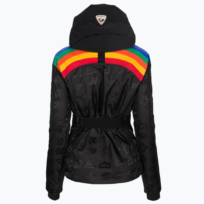 Dámská lyžařská bunda Rossignol W Rainbow black 11